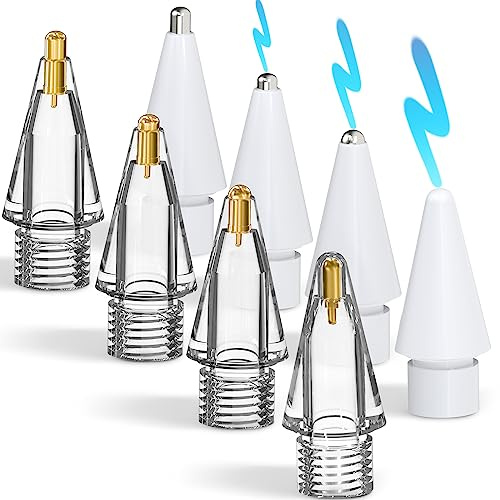 Inesore 8-Pack Apple-Pencil Tips, Upgrade für 2. Generation iPad Pro
