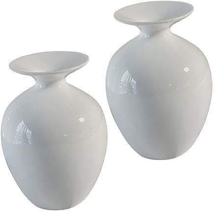 Alipis 2er-Set Blumenständer Aus Keramik Elegant Für Blumenarrangements Heimdekoration