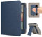 RSAquar Hülle für 7-Zoll Kindle Colorsoft Signature Edition und All-New Kindle Paperwhite (2024 Release), Vollschutz-Hülle mit Auto Sleep/Wake, Handriemen und faltbarem Ständer - Blau