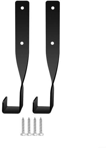 Eawfgtuw Robuste Kettensägen-Wandhalterung, Rucksack, Gebläse, Zubehör, Werkzeuge, Aufbewahrung, Aufhänger, Halterungen, Metall, Garagen-Organizer für Gartenhaus, Ausrüstung, 50 kg Kapazität, Schwarz