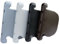 Rollladen Design Gurtwickler für 14mm Gurtband 180° schwenkbar für Rolladen und Jalousien Aufputz: Weiß