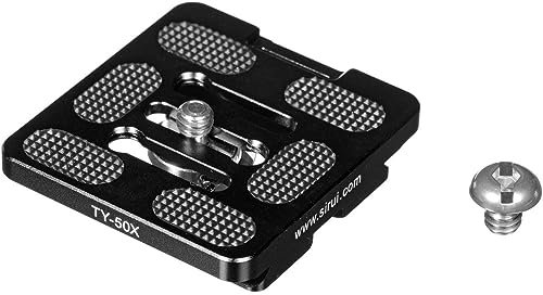 SIRUI TY-50X Quick Release Plate w/ Slot for Strap