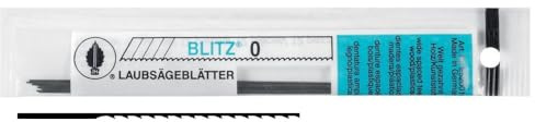 Josef Haunstetter E520011 Laubsägeblatt Blitz Größe 1 weitgezahnt