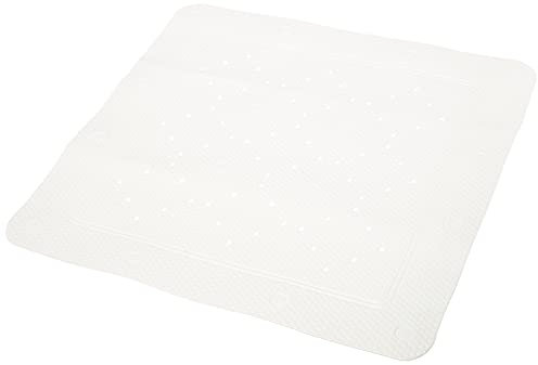 Kleine Wolke Calypso Duscheinlage, PVC, Weiß, 55 x 55 cm