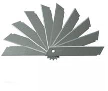 Abbrechklingen Ersatz Klingen 18 mm für Teppichmesser Cuttermesser Abbrechmesser 100 Stück