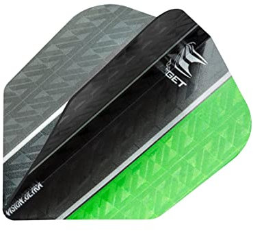 Target darts flights vision ultra green vapor 8 black nº6