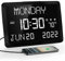 Mesqool Digital Calendar Day Clock, 11.5” Extra Large Dementia Clock with Clear Temperature Display, Alarm Clock with Snooze, 5 Dimmer and USB Chargers, Desk and Wall Clock for Elderly and Memory Loss