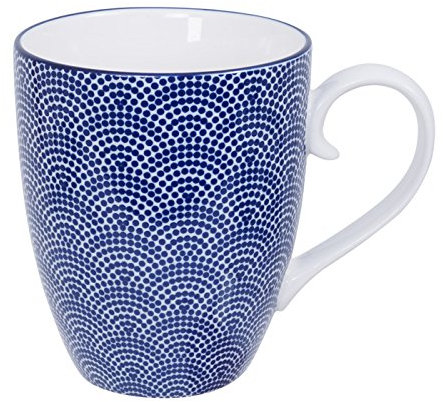 TOKYO design studio Tasse Nippon Blue Dots 8.5x10.2cm 380ml