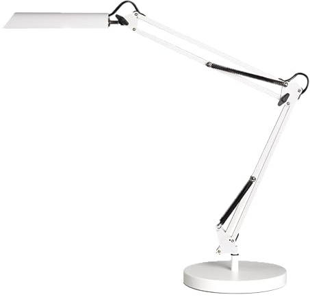 Unilux LED Schreibtischleuchte Swingo, dimmbar, weiß