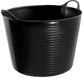 Perry Equestrian Perry Equestrian Garden Trug/Flexi Tub/Trug Tub/Gorilla Bucket 42L Black