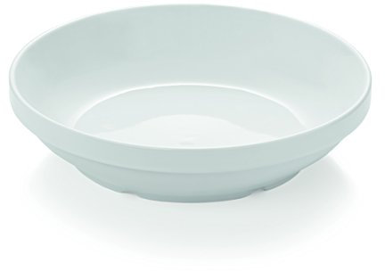 Schalen aus Porzellan -Serie HH- für Systemgastronomie, Krankenhäusern, Kantinen, Senioren- und Pflegeeinrichtungen (Abmessung: Ø21cm, Höhe: 5cm, Inhalt: 1000ml)