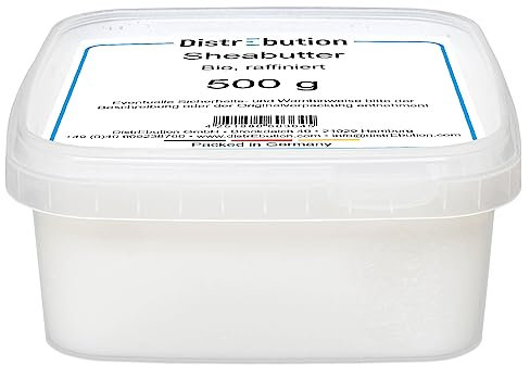 Sheabutter 500 g Raffiniert Vegan 100% natürliche Kosmetik
