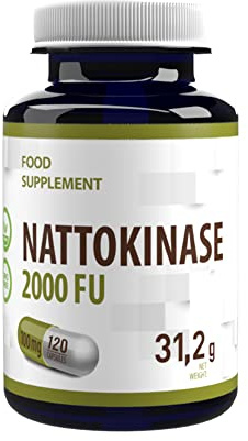 Hepatica Nattokinase 100 mg, 2.000 FU pro Kapsel, 120 Kapseln