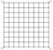 AC Infinity Gewächshauszelt Ranknetz 90x90cm, strapazierfähiges, elastisches Pflanzennetz mit Stahlhaken, Flexible Hydrokulturunterstützung für Gewächshauszelte, Gartenarbeit und Gartenbau