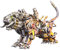 YAKI 3D Metal Puzzle, 700Pcs Steampunk Bengal Tiger Mechanical Model Metal Assembled Animal Model Kits DIY 3D Jigsaw Puzzles for Kids Adults