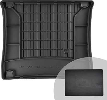 FROGUM ProLine 3D Gummimatte Exklusive Auto Kofferraummatte Kofferraumwanne für Jeep Grand Cherokee IV 2010-2021 | Bequemer Organiser | Die höchsten Kanten