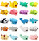 BomnKa 20 Pieces Animals Cable Protector, Cute Animal Bites Plastic Cable Saver Cable Break Protection Animals Charging Cable Cord Saver for Usb Charging Cable Protector