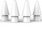 MEKO 4 Pack Tips Compatible with Apple Pencil 1st/2nd Generation/USB-C/Pro,High Sensitivity Replacement Pencil Tip for iPad Pro/Mini/Air,Same Size as Original Pen Nibs
