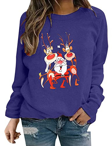 NNGOTD Pullover Decke Damen grau Sweatshirt grün Damen Batik Hoodies Damen dünne Jacke Damen große größen Hippy Weste Damen Langarmshirt Damen eng Sport Weihnachtspullover Langarm Tops