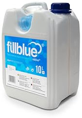 Fillblue Garrafa de 10 litros de Adblue con cánula para dispensar, aditivo solución de urea para vehiculos con Sistema Tratamiento SCR