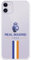 Real Madrid 1902 Transparent Case for iPhone 11 to Protect Your Mobile Phone, Flexible Silicone Layer with Official Real Madrid License