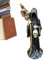Sensenmann Statue Harz Sensenmann Figur Gothic Tod Harz Figur Halloween Sensenmann Figur Deko Sensenmann Statue Figur Deko Tabletop Sensenmann für Zuhause Wohnzimmer