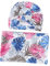 VICASKY 1 Satz Babywickel Wickeltuch Haarband Swaddle Kappe -Musselin-Decke Babymütze und Empfangsdecke Sonnenschutzabdeckung Kuscheldecke mit Hut Baumwolle Blue