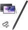 Galaxy Tab S7 FE S Pen - Lápiz de Repuesto para Samsung Galaxy Tab S7 FE SM-T730, SM-T733, SM-T736B TJ-780 Pen + Puntas/Puntas sin Bluetooth (Negro místico)
