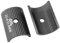 WeddHuis Spaziatore per Manubrio Bici, Adattatore Universale per Attacco Manubrio, Rondelle in Lega di Alluminio, Riduttore per Manubrio (25,4 a 31,8 mm)