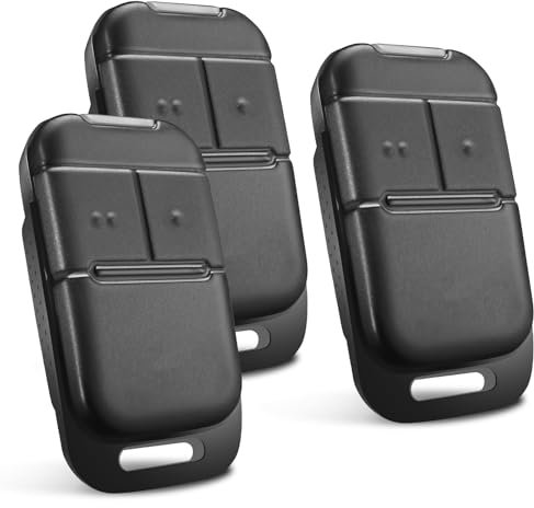 Remplacement de la telecommande S0MFY 2401539, telecommande 433,42 MHz 2 canaux, télécommande Compatible avec Keytis-NS-2-RTS et Keytis 2 RTS, 1841026,1841025 (Lot de 3)