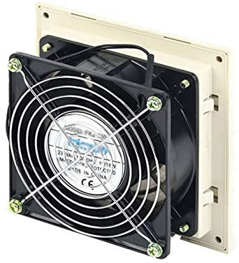 GTHTUHFD Ventilatore di Scarico Quadrato, Ventilatore di Scarico, Armadio, Set di Filtri di Ventilazione, Persiane, Griglia di Ventilazione, Feritoie, Ventilatore di Scarico,