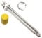 yaoqijie 12v Heating Element DN25 Solar Water Heater Element Stainless Steel Water Heater with Cap Lasting(Heater nut,12v 400w BSP)
