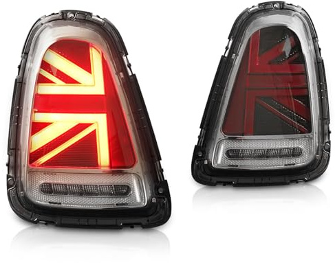 Rückleuchten für Mini Cooper R56 R57 R58 R59 2007 2008 2009 2010, Auto-Rücklicht Bremsleuchte Blinker Rückleuchten Baugruppen, Auto Zubehör
