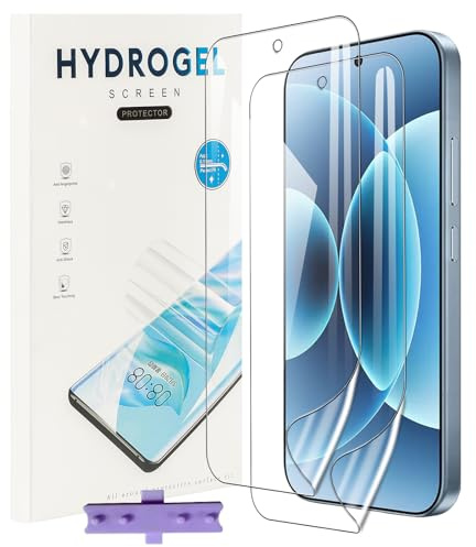 NUCNOK 2 Pack Protector de Pantalla para XIAOMI 17 (No Cristal Templado), Película de Hidrogel Flexible HD, Sin Burbujas, Compatible con Huellas Dactilares