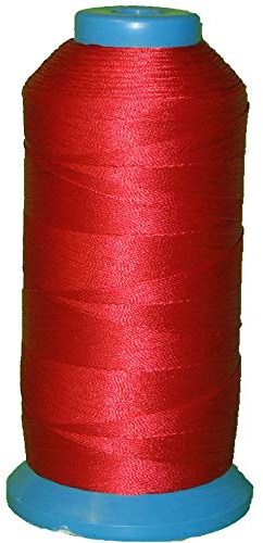 item4ever Item4ever® RED Bonded Nylon Sewing Thread #69 T70 1500 Yard for Outdoor, Leather, Upholstery