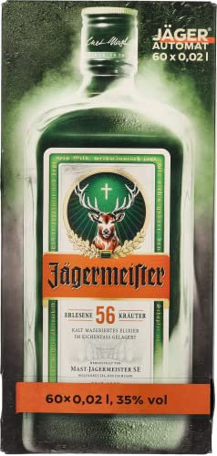 Jägermeister Automat 35% 60 x 0,02 Liter 1 Stück
