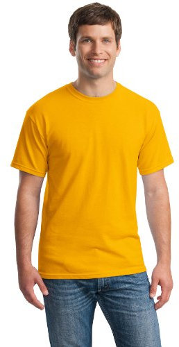 Semi-Trucks auf American Apparel Fine Jersey Shirt M,Gold