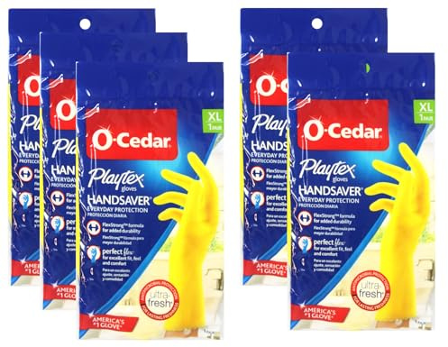 Playtex HandSaver Handschuhe, X-Large 1 Paar (Packung mit 5)