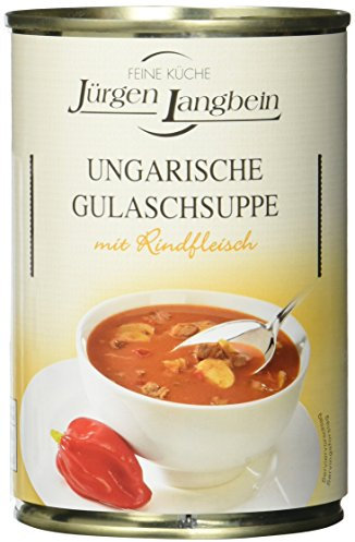 Jürgen Langbein Ungarische Gulaschsuppe, 6er Pack (6 x 400 ml)