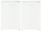Cookology White 55cm Freestanding Side-by-Side Undercounter Fridge & Freezer Matching Pack, Adjustable Temperature Control and Legs, Reversible Doors, 4 Star Freezer Rating - in White