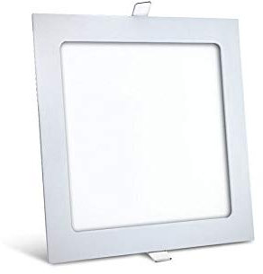 12 Watt LED Panel Ultra Slim Einbauleuchte Quadrat Eckig 17x17 cm Warmweiß
