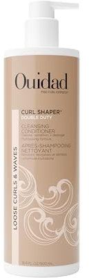 Ouidad Curl Shaper Double Duty Weightless Cleansing Conditioner, Multitasking-Formel, als Reinigungsconditioner oder Co-Wash zur sanften Entfernung von Ablagerungen, 500 ml