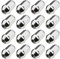 16x Radmuttern M14x1,5 Kegel SW19 Geschlossen Radmutter Verzinkt Chrom Schwarz