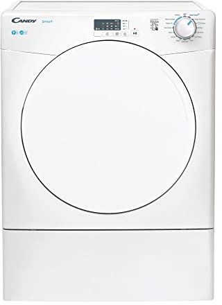 Candy CSEV9LF80 9 kg Freestanding Vented Tumble Dryer, Sensor Dry, 14 Programmes, White 9 kg