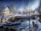 DIY 5D Diamant Gemälde Voll Kits Winterlandschaft Full Drill Diamond Painting Erwachsene Kinder Kristall Strass Stickerei Kreuzstich Diamant Art Mosaik Kunsthandwerk Home Wand Dekor 40x50cm I695
