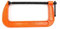 G CLAMP Set Heavy Duty CAST Iron Wood Working Metal Welding C VICE Grip FIX Tool (8 inch (x2))
