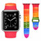 Vozehui Bracelet Compatible avec Apple Watch Bracelet 38mm 40mm 41mm pour Femme Homme, Bracelet de Remplacement en Silicone Souple Sport Bracelet pour iWatch Series SE 7 6 5 4 3 2 1