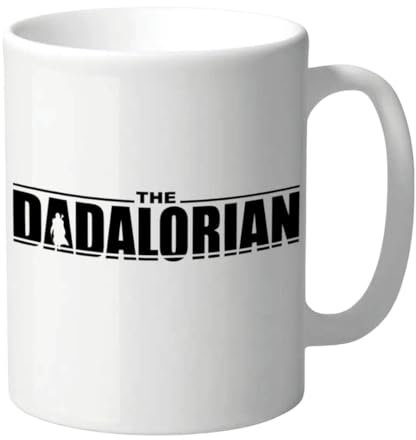 Funny Dad Mug – The Dadalorian – Father’s Day – 11oz Ceramic – Dishwasher & Microwave Safe - CMUG181