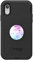 OtterBox + Pop Defender Series Case for iPhone XR - Non-Retail Packaging - Black with Pop (Ride or Dye)