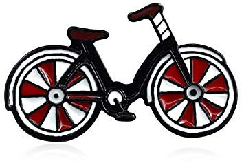 Cartoon-Emaille-Fahrrad-Abzeichen, Kragen, Anstecknadel, Kleidung, Schmucktasche, Dekoration, mittelgroß, andere Edelsteine, Medium, Andere Edelsteine